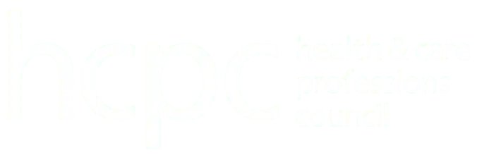 Registered with the Health and Care Professions Council (HCPC)
