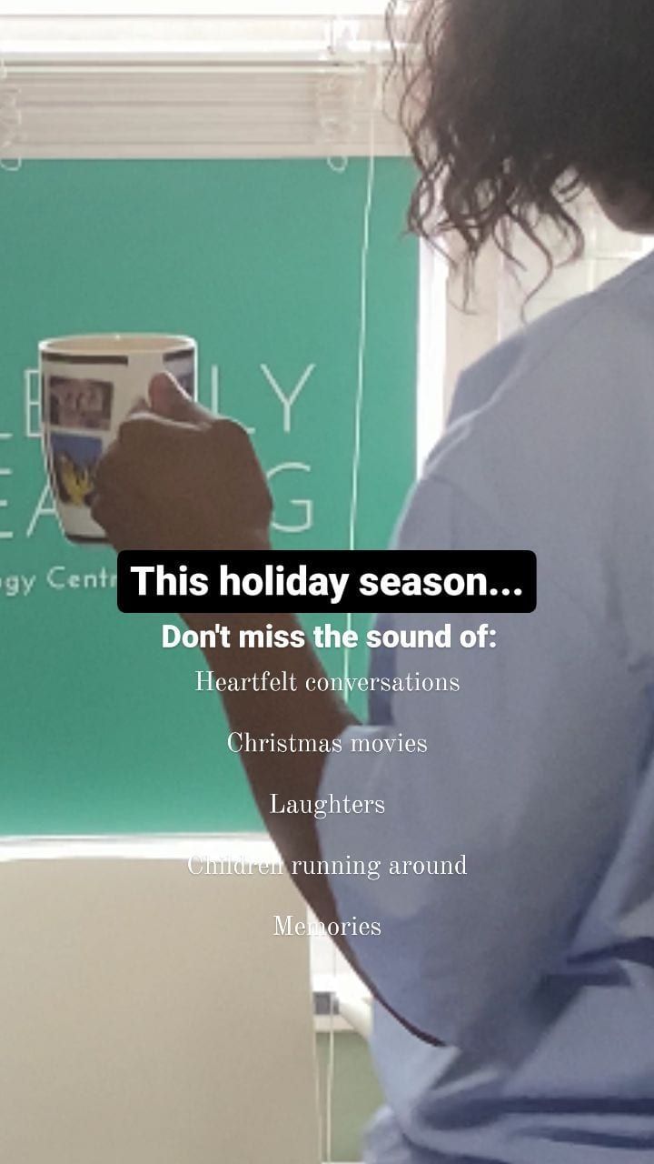 In case you needed to hear this... Don't miss out on precious moments this holid
