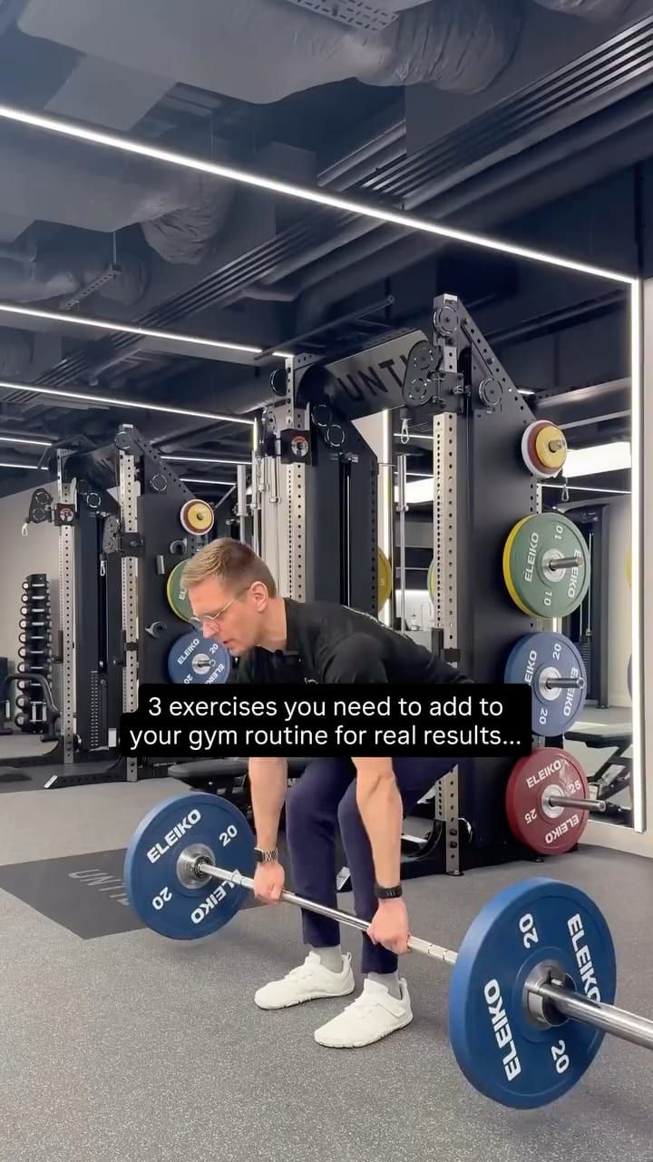 3 exercises you need to add to your gym routine for real, lasting results with o