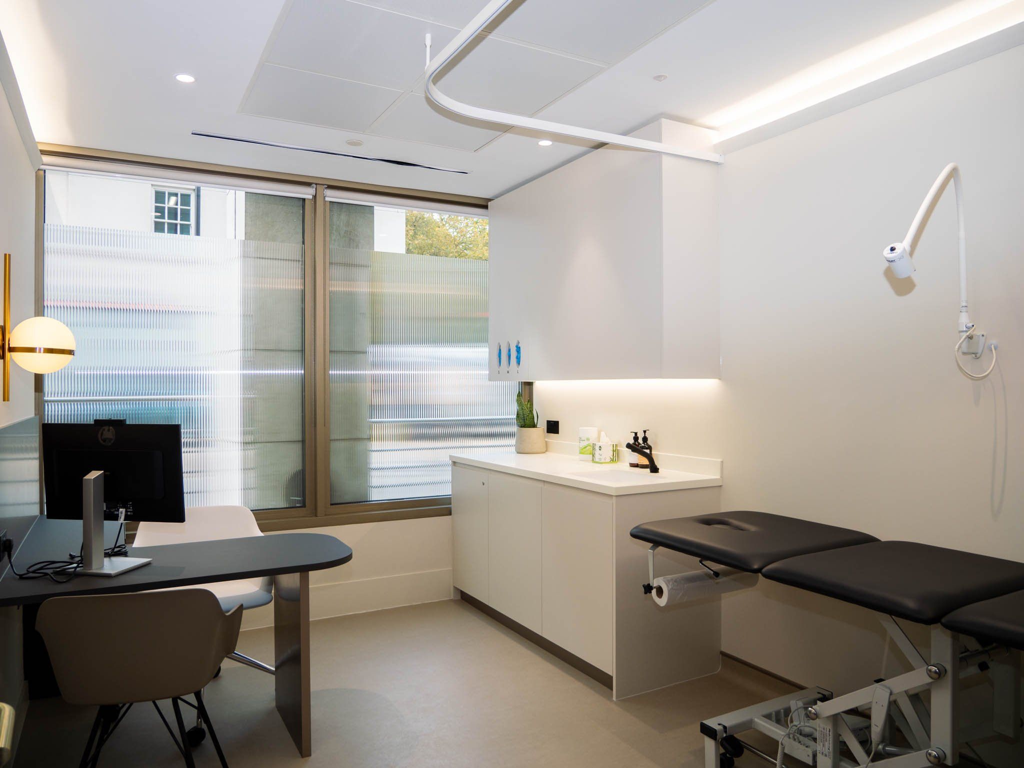 Consultation room at UNTIL Marylebone, Dr Harriet Clinics