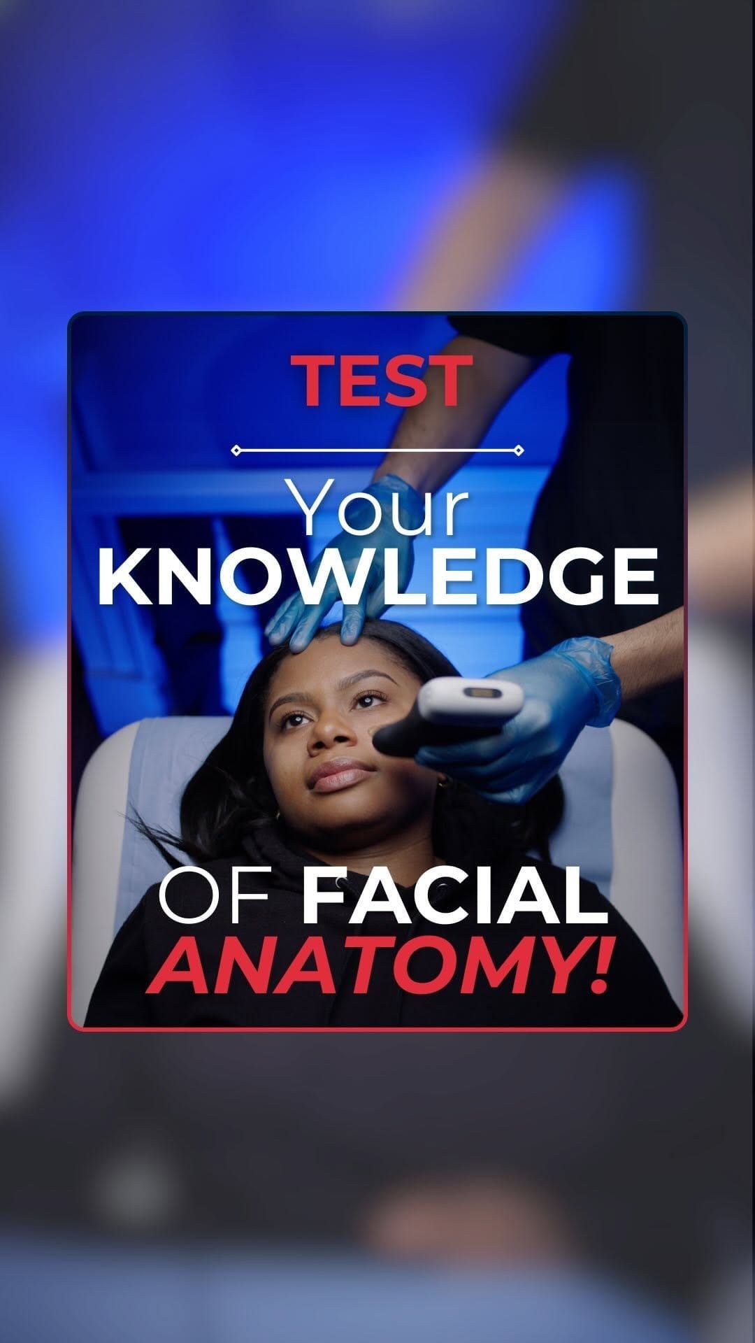 🧠 How well do you know your facial anatomy? Test your knowledge and name the fa