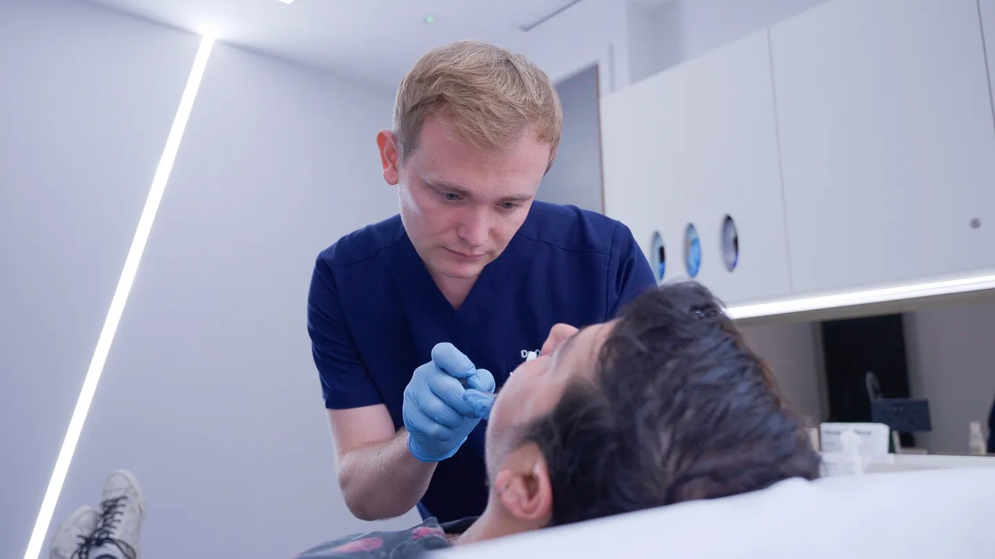 Dermal filler treatment with Dr Oli at UNTIL Marylebone