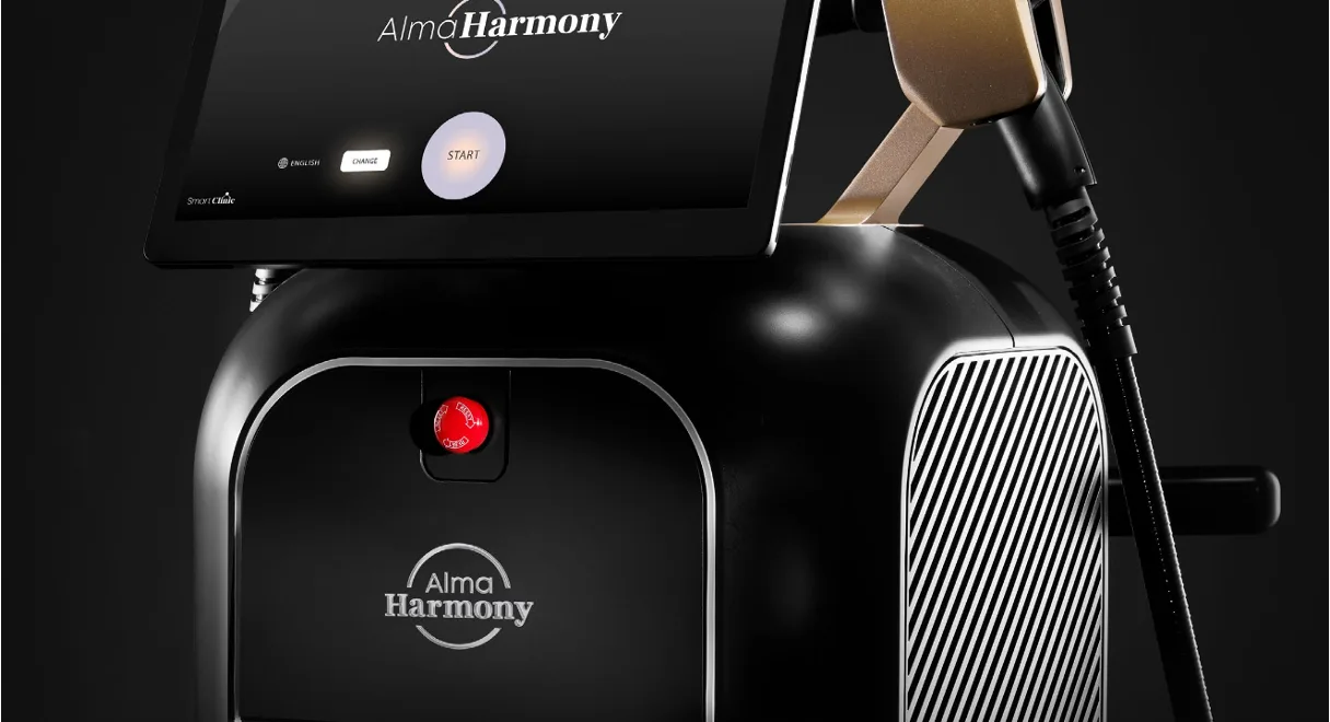 The Alma Harmony laser with its ClearLift Pro handpiece