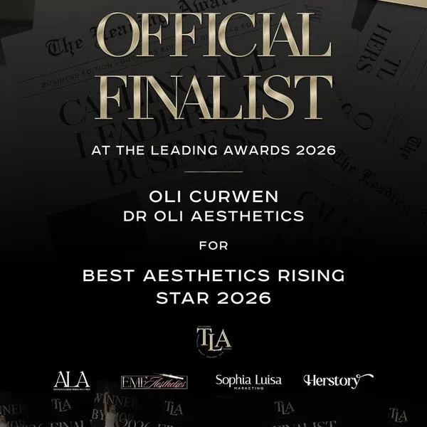 🏆 Official Finalist 2026 — Dr Oli Aesthetics.
