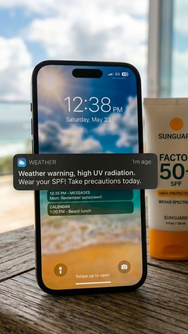 PSA — wear your sunscreen this weekend. Reapply every two hours.