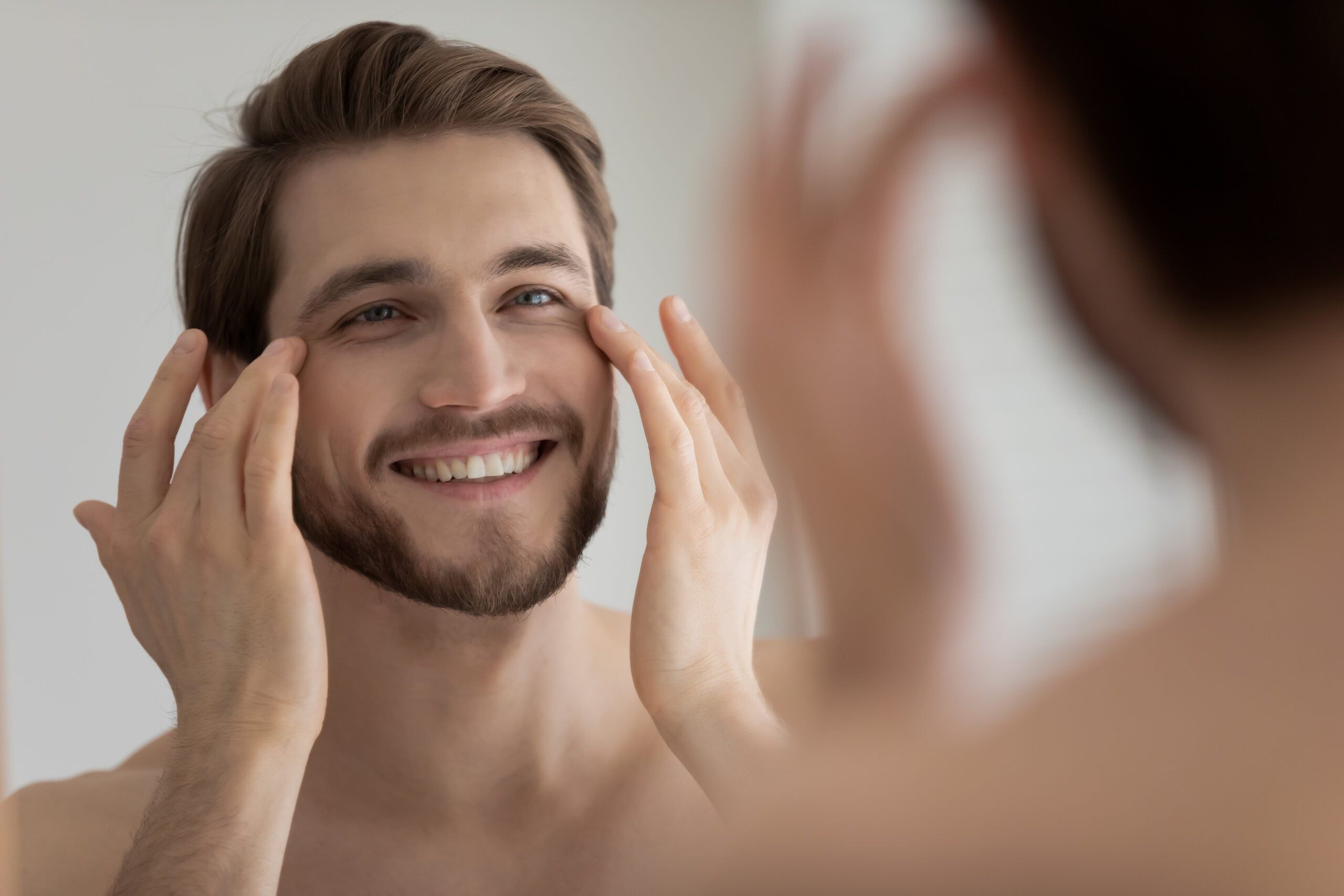 Softened expression lines after anti-wrinkle treatment with Dr Paul Elgey