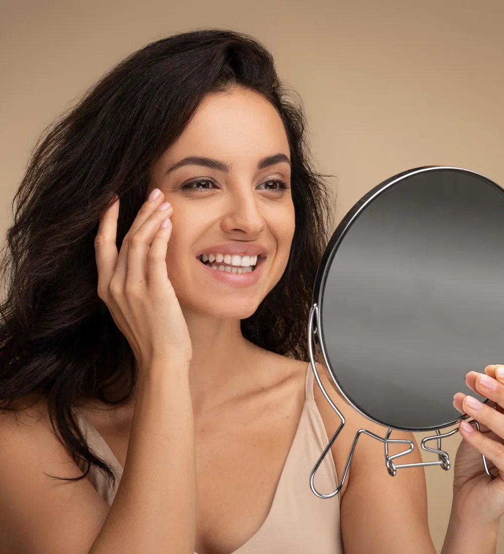 Cheek contour and midface projection after dermal filler