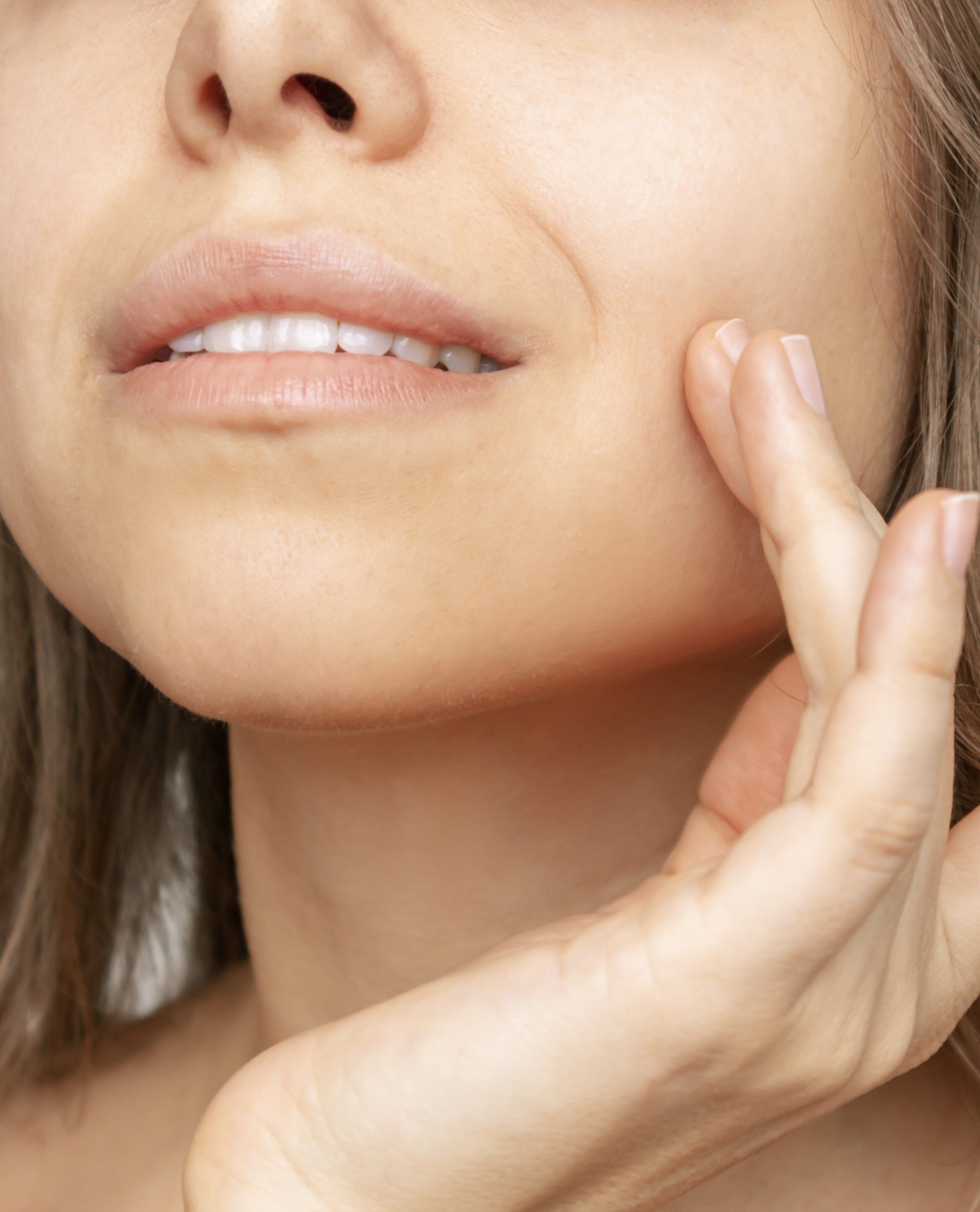 Chin filler assessment before treatment at Dr Paul Elgey, Marylebone
