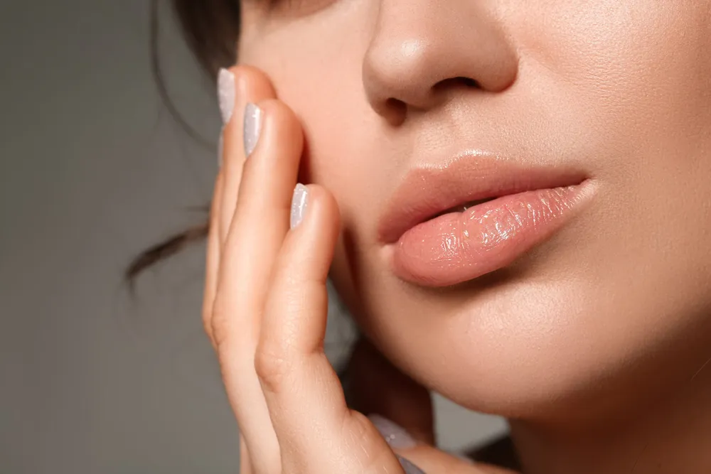 Facial areas commonly treated with dermal filler