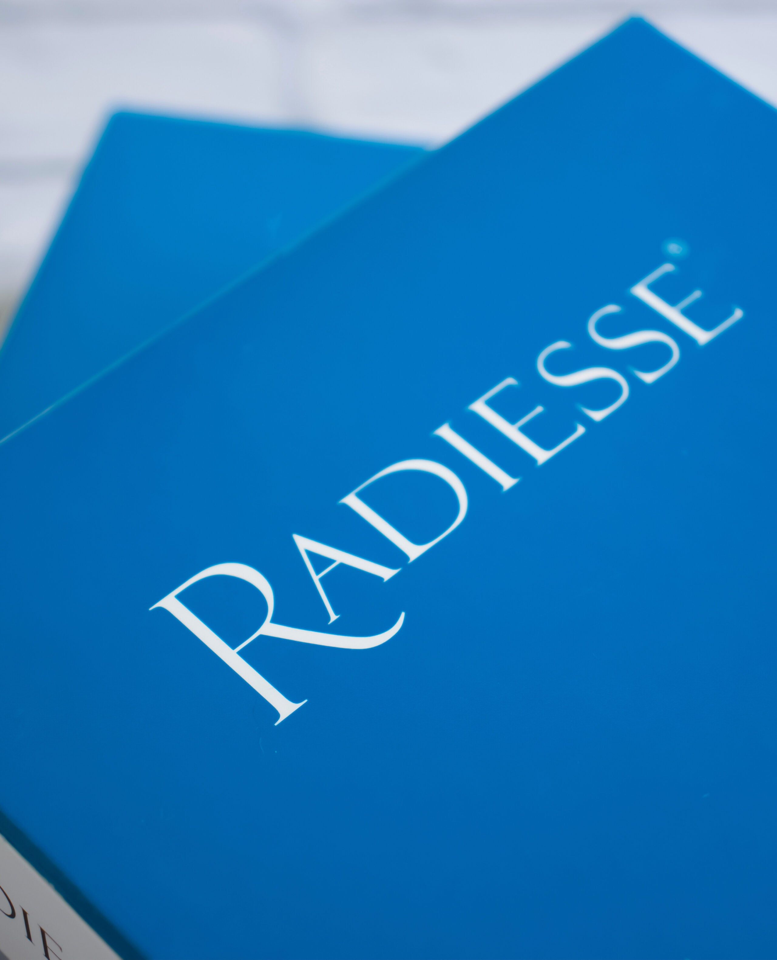 Radiesse calcium hydroxylapatite dermal filler packaging