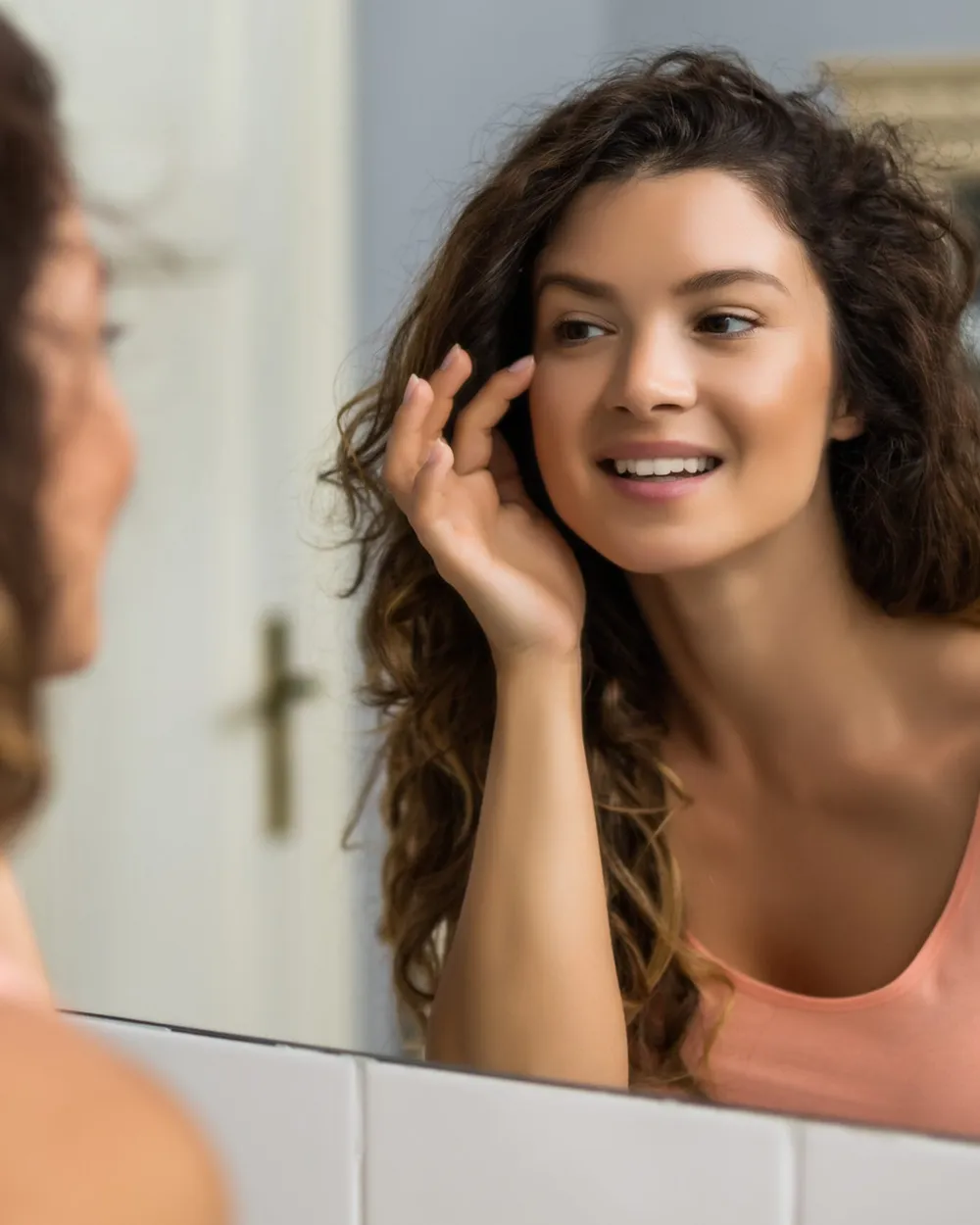 Under-eye hollowing and shadowing assessed before treatment