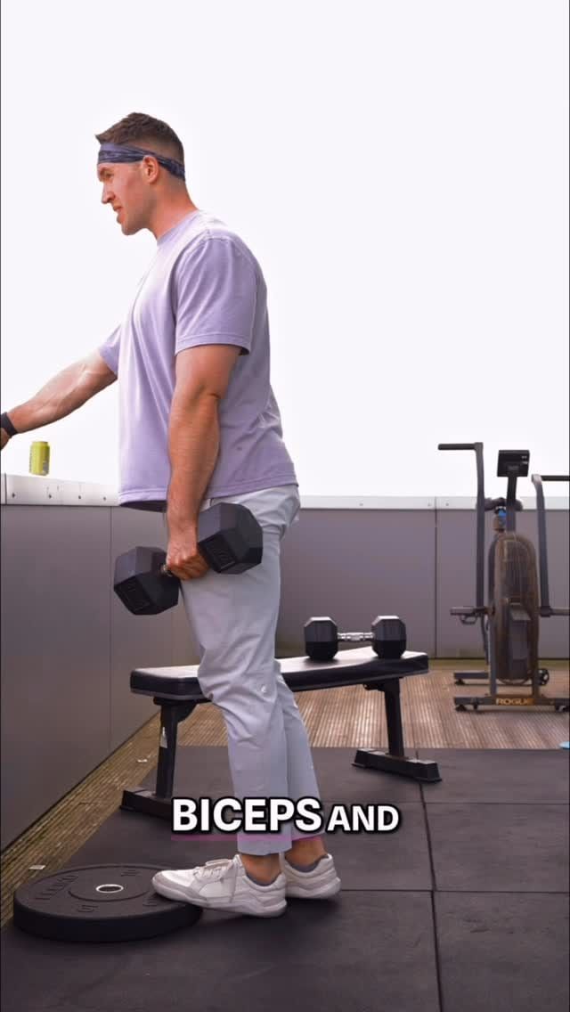 Training arms is good for performance, in case we’re still out here looking down