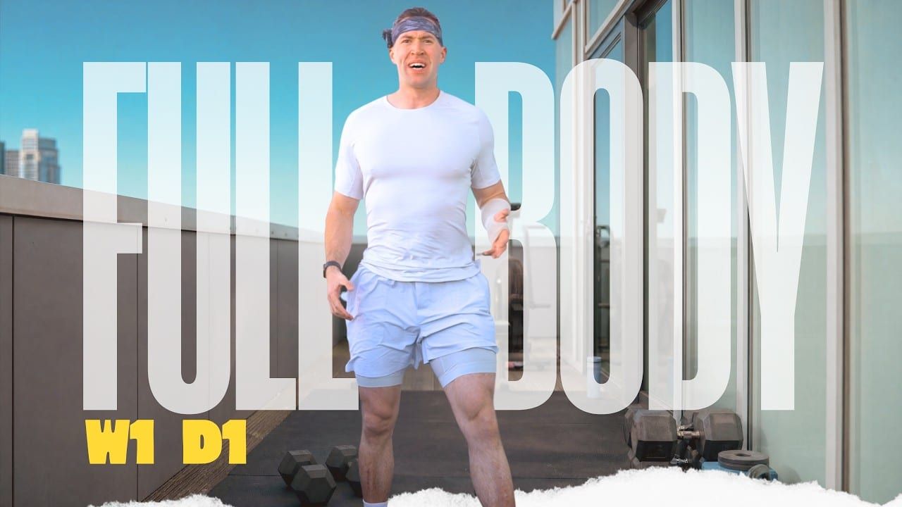 Full Body Dumbbell Workout | Squat Day | REDUX Week 1 Day 1