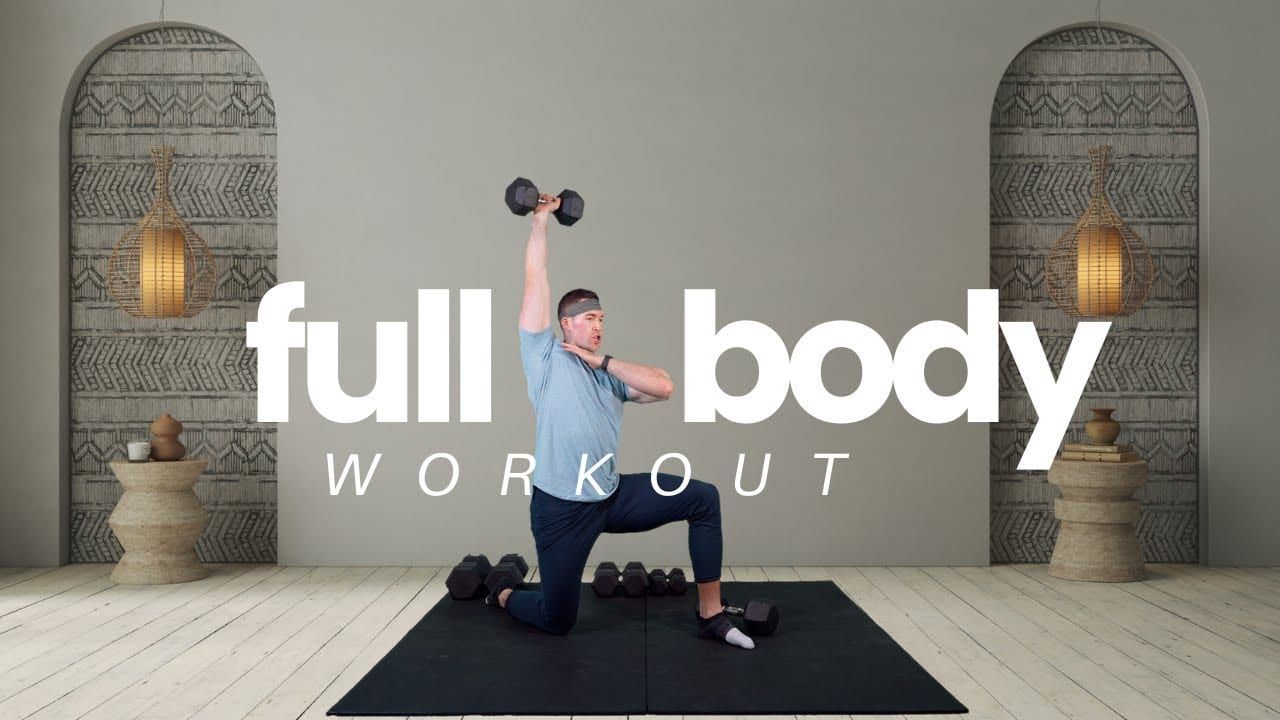 Full Body Dumbbell STRENGTH WORKOUT | With Coaching