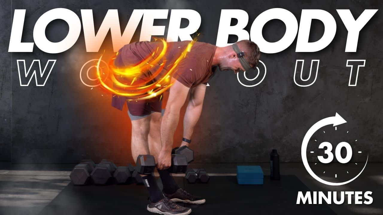 Simple, Strong & SAVAGE LEG DAY! Dumbbell Only | 30 Minutes