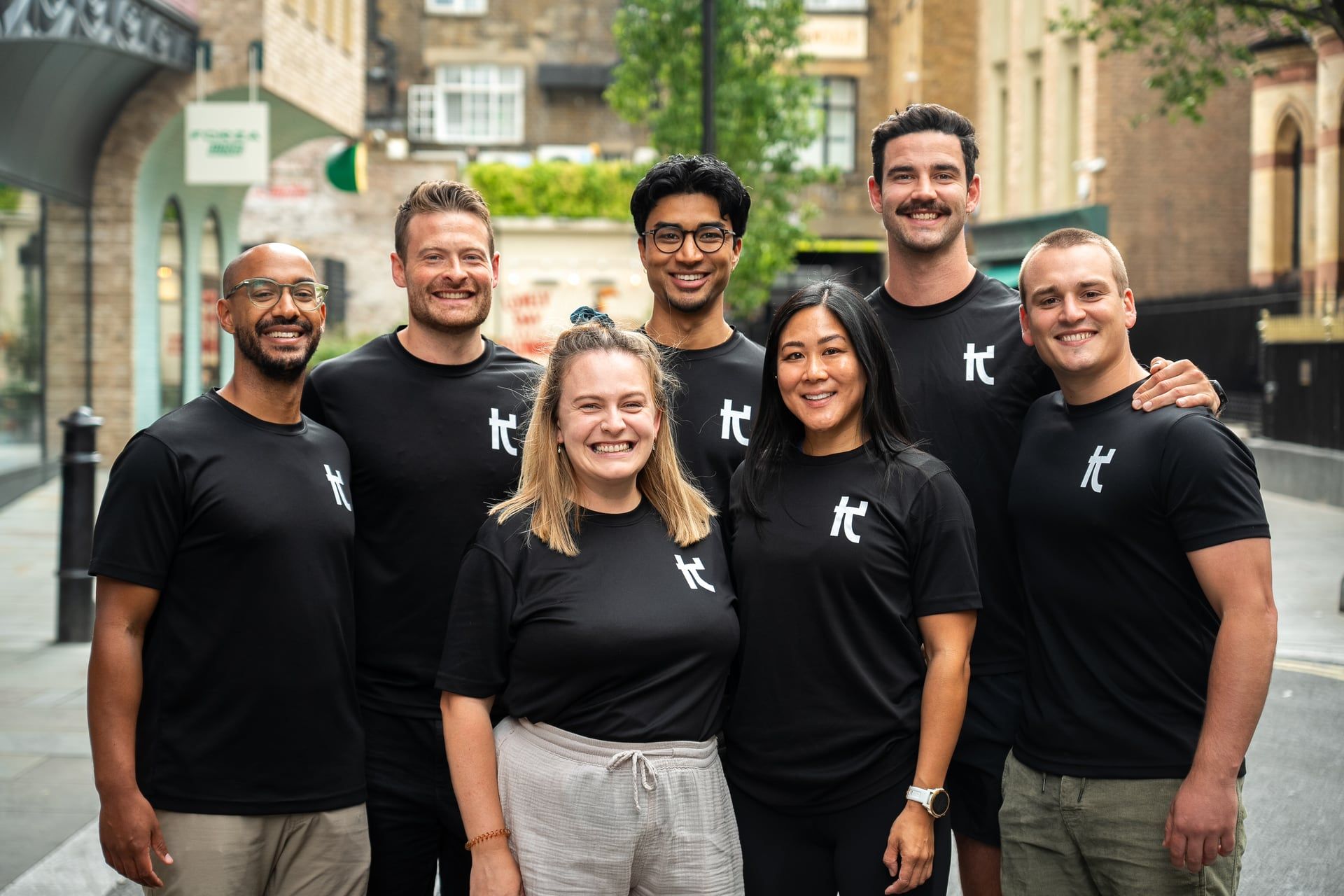 The Kaizen Physiotherapy & Performance team outside their central London clinic