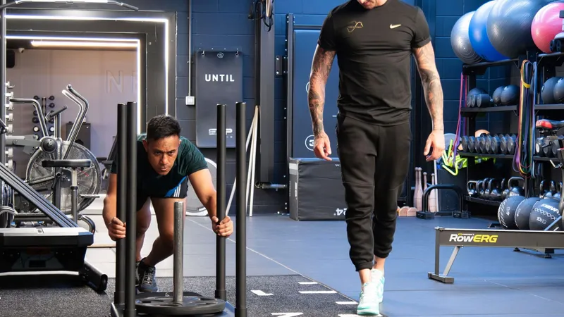 1-2-1 personal training session at UNTIL Soho
