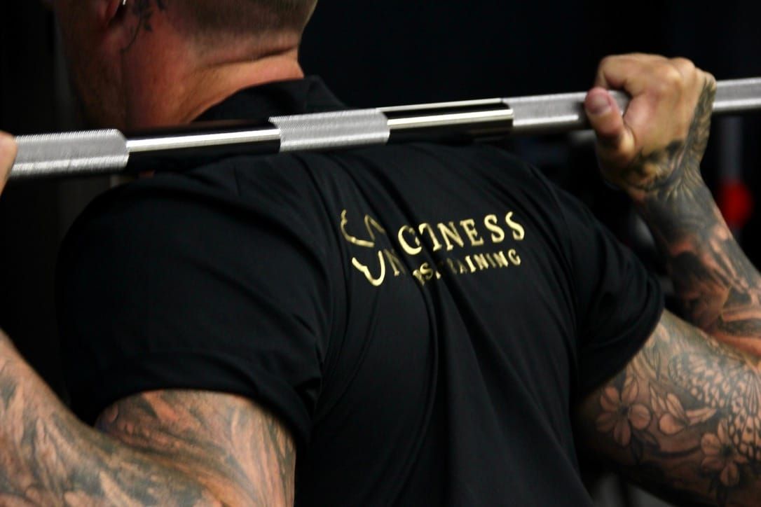 Coached training session at UNTIL London — losing weight after 40