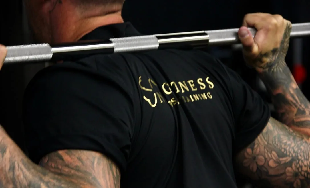 Coached training session at UNTIL London — losing weight after 40
