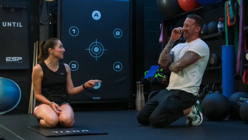 Group personal training session at UNTIL Soho