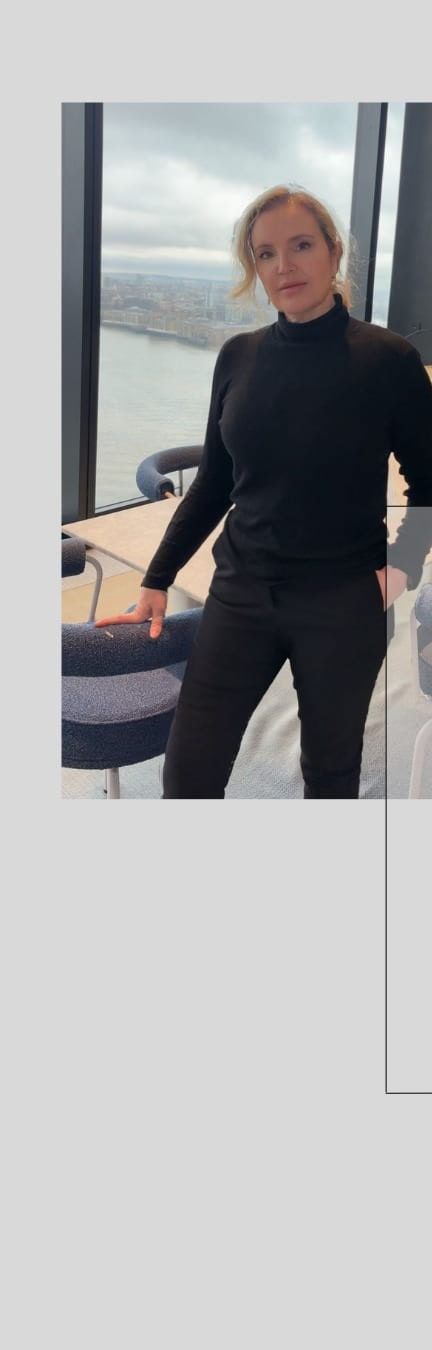 Helena Casales-Arregui in the Novaderma Aesthetics clinic room at UNTIL Marylebone