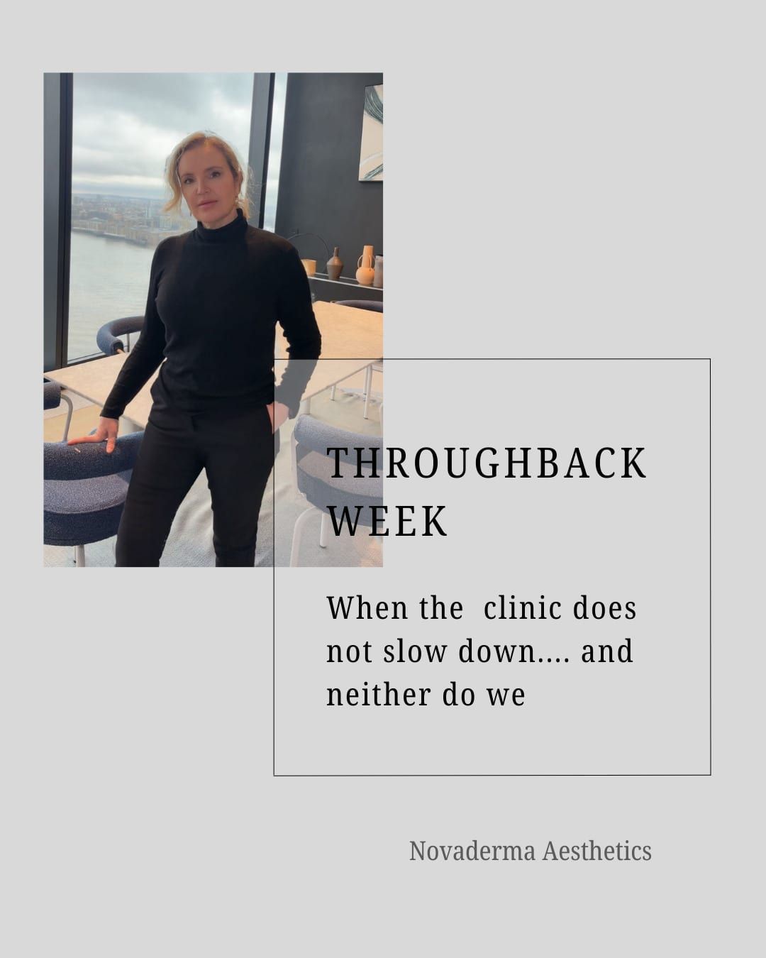 A busy week of consultations, treatments and planning at the clinic.