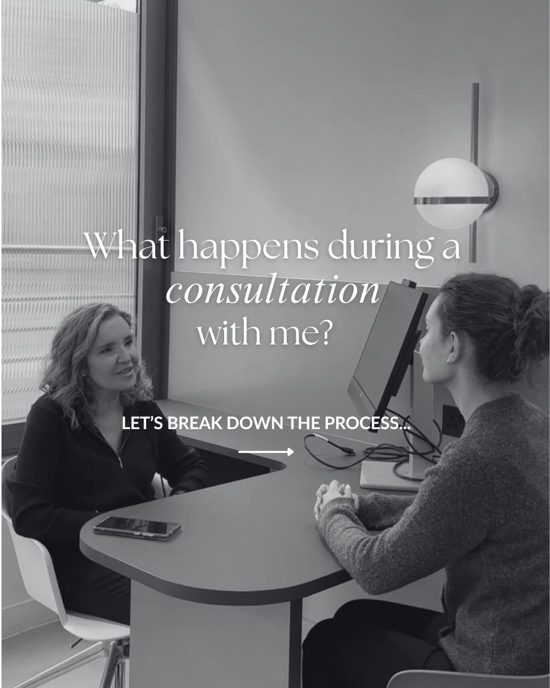 What happens during a consultation with me? The process, step by step.
