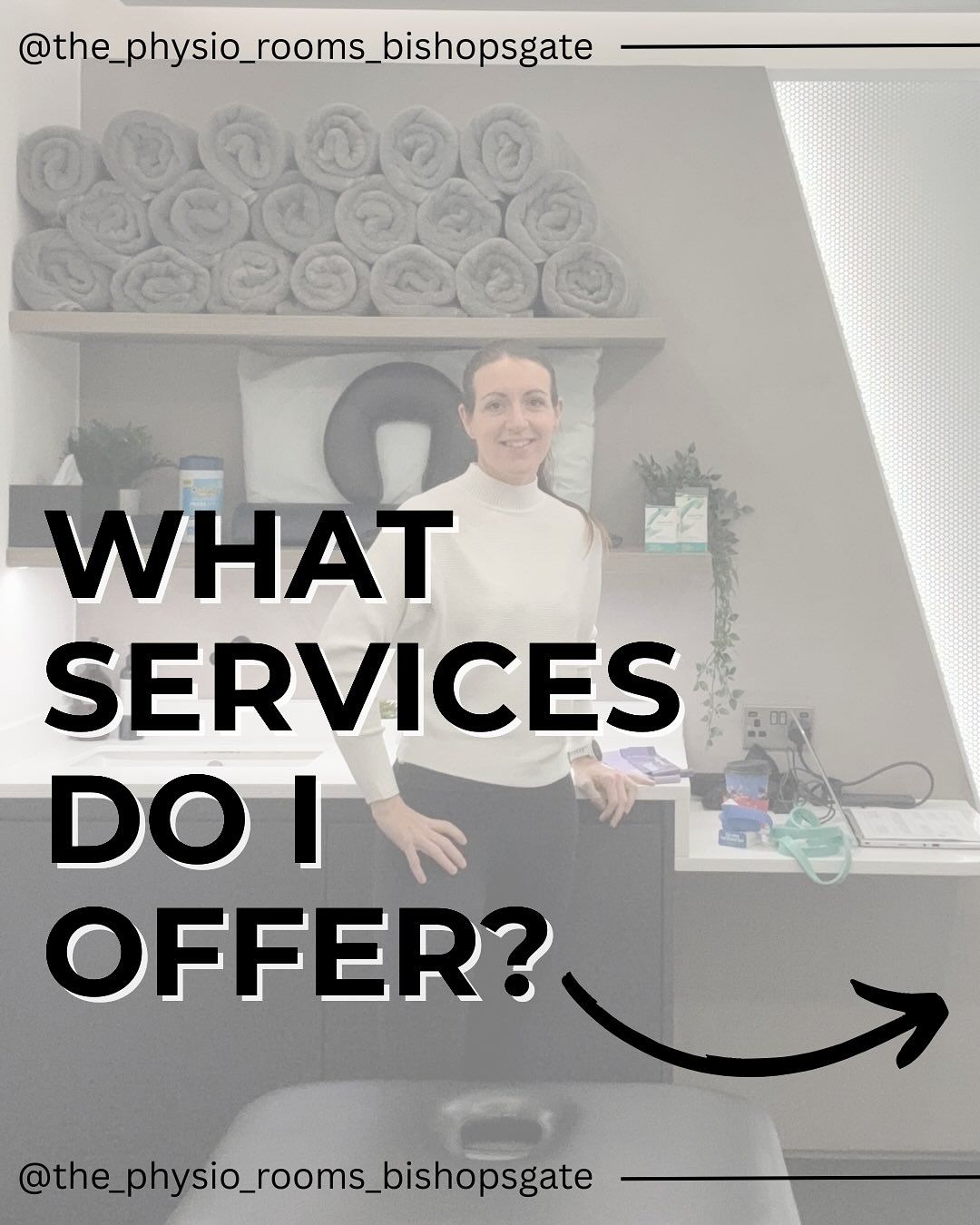 Your local physiotherapist in Bishopsgate. Treating the everyday injuries, the w