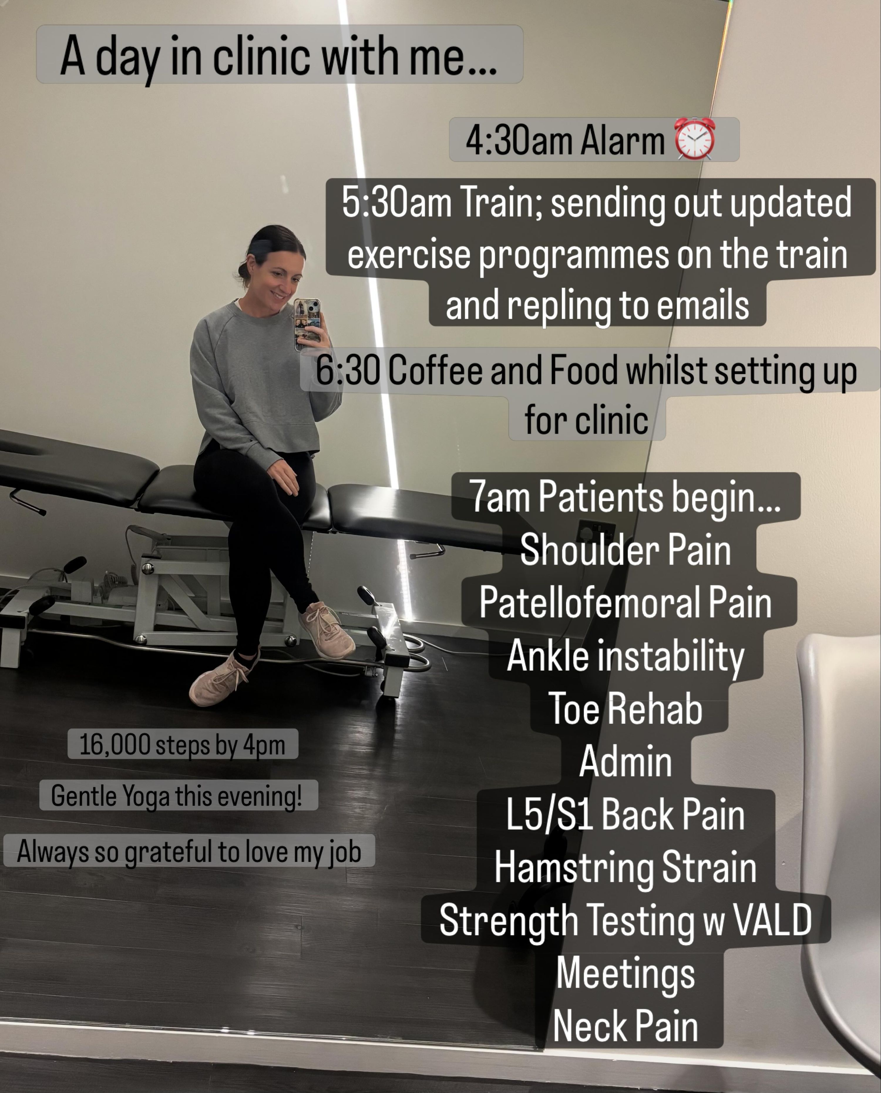 A day in the clinic ✨ From assessing movement and identifying the root cause of 
