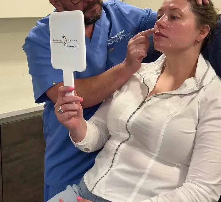 A face-to-face aesthetics consultation with an NMC-registered nurse at Perfectus Derma, Soho