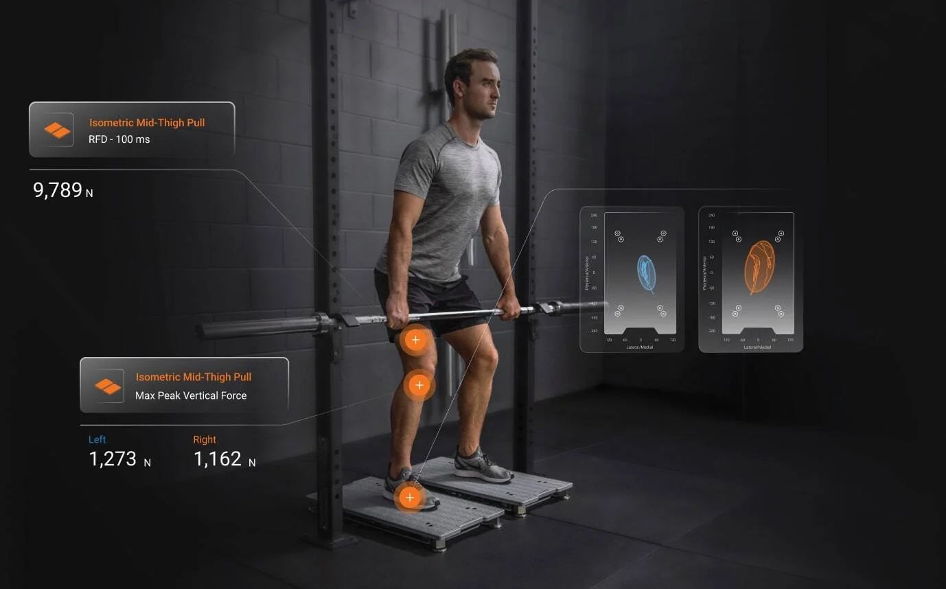 VALD force-plate performance and strength testing at Physio and Performance