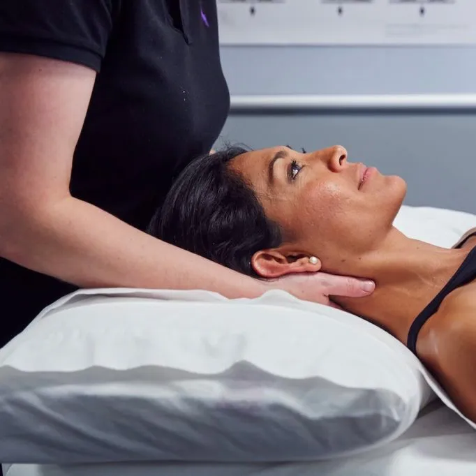 Soho Physiotherapy clinician treating a patient at a central London clinic