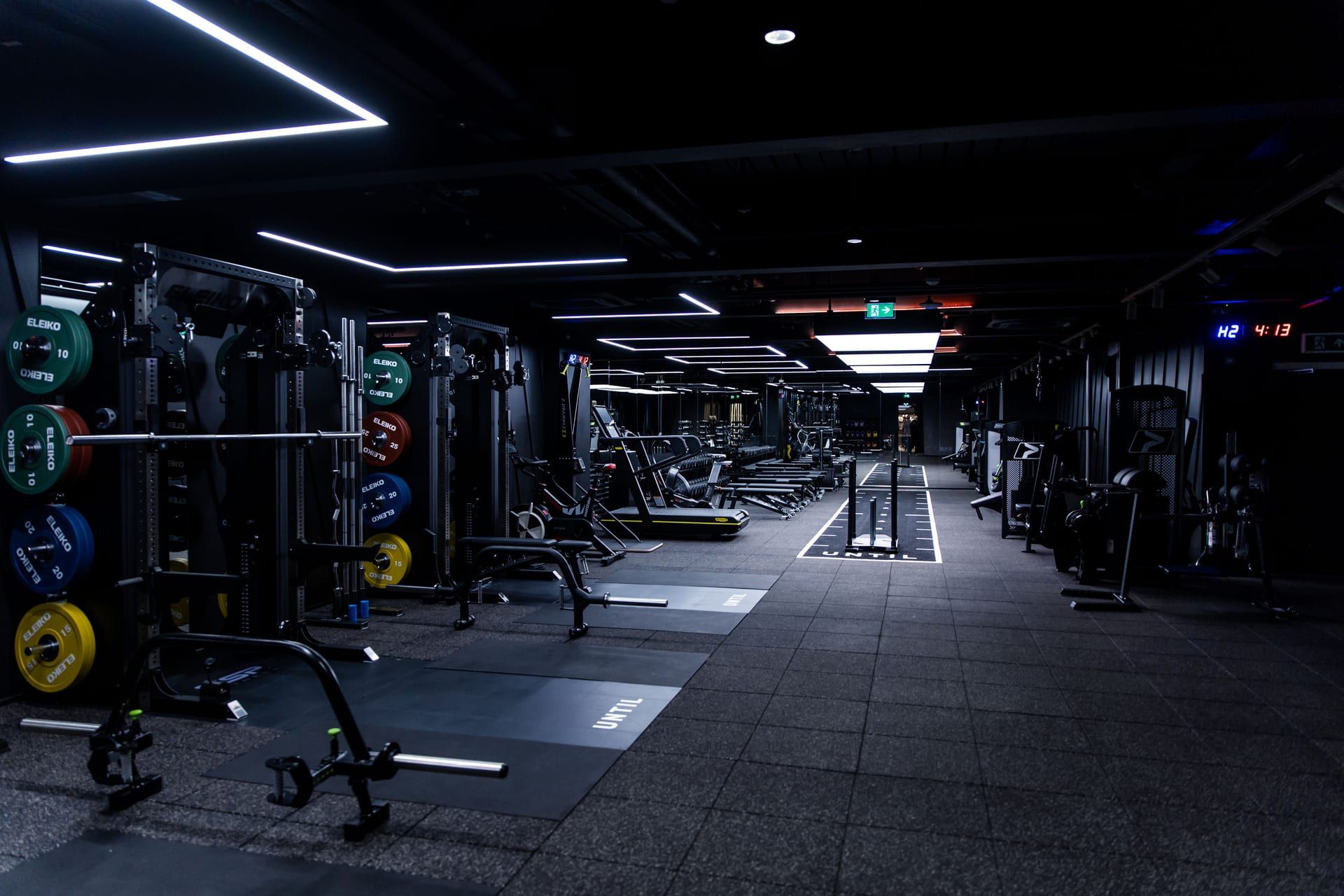 The strength floor at UNTIL Liverpool Street