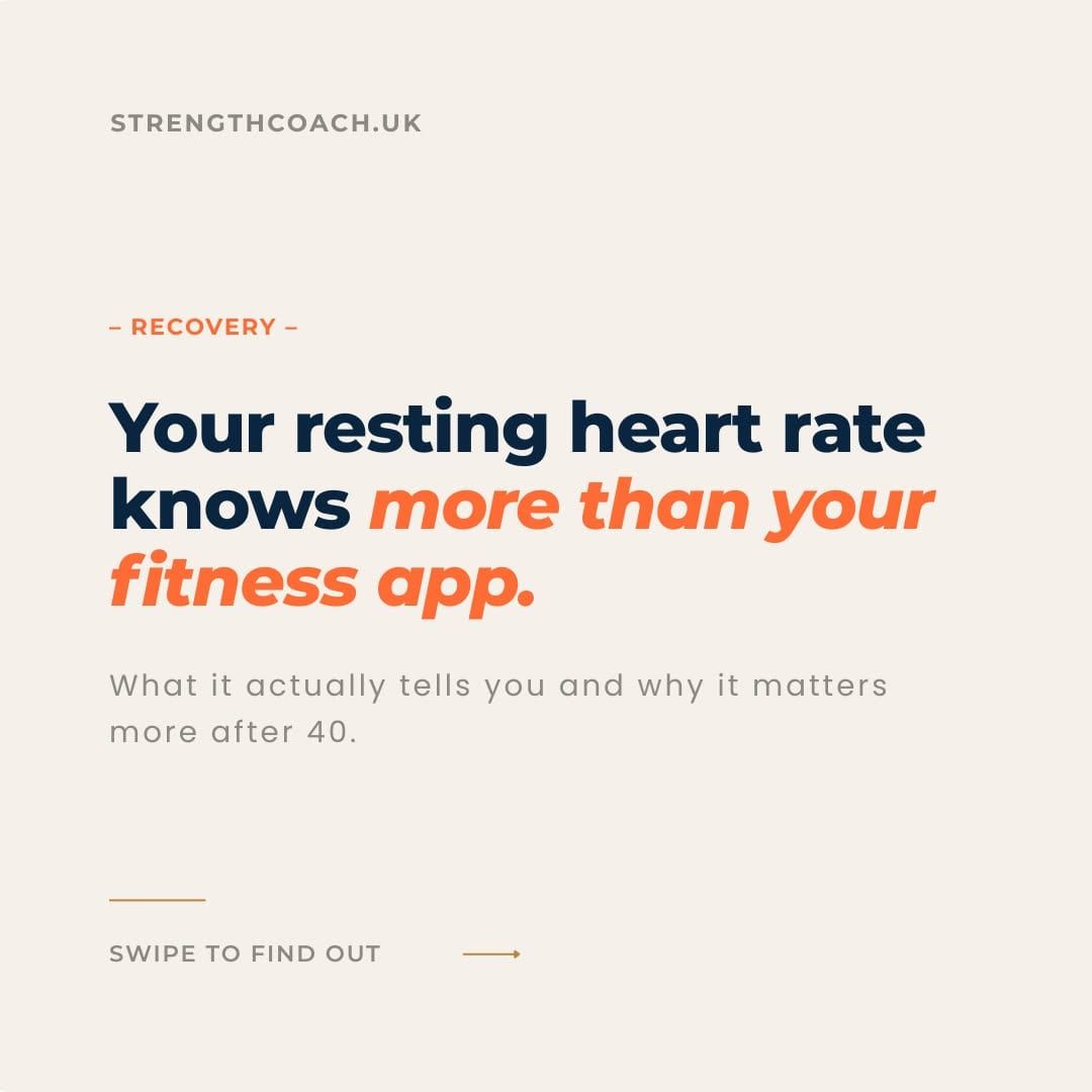 Your resting heart rate is on your wrist right now. Most people glance at it and