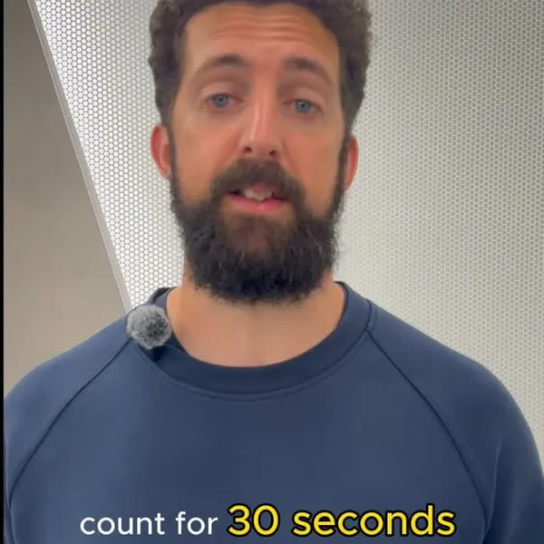 Before you decide how hard to train today, do this first. Sit up. Do not chec