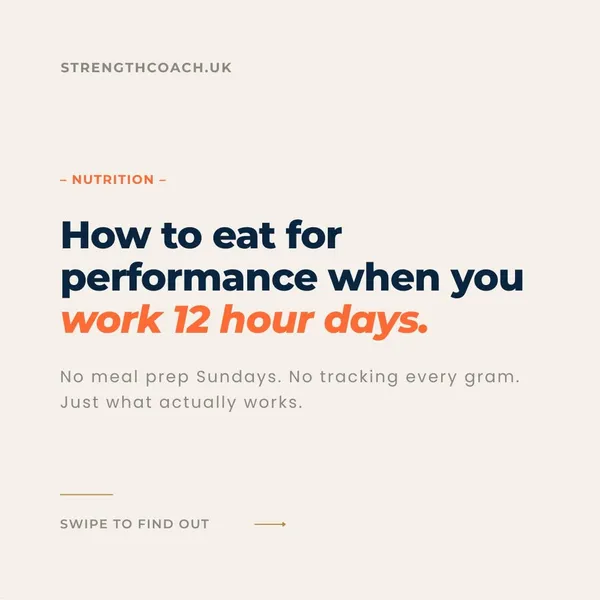 You cannot out-discipline a nutrition plan that does not fit your life. Most