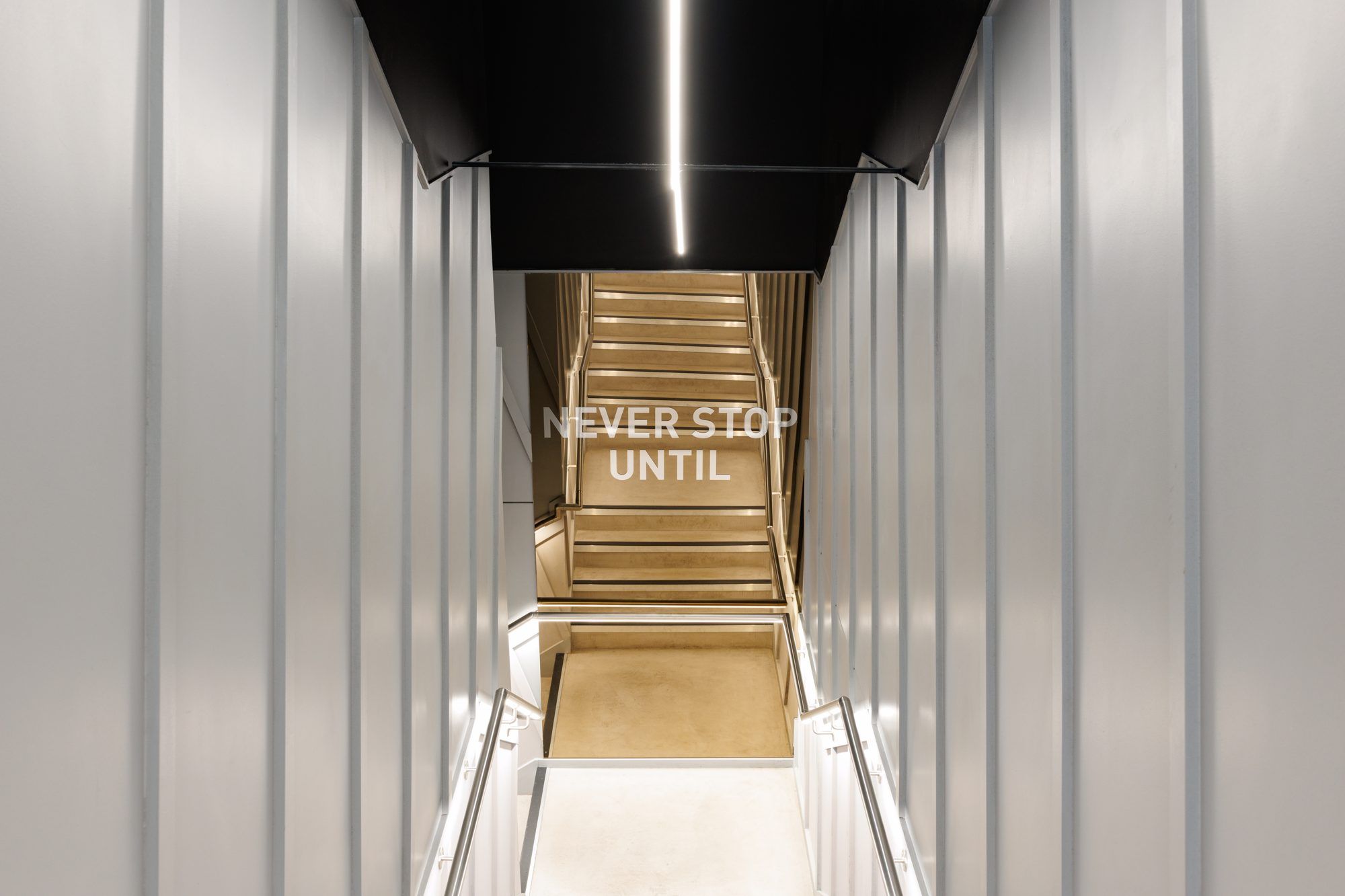 Inside UNTIL at 280 Bishopsgate, home of The Physio Rooms City clinic