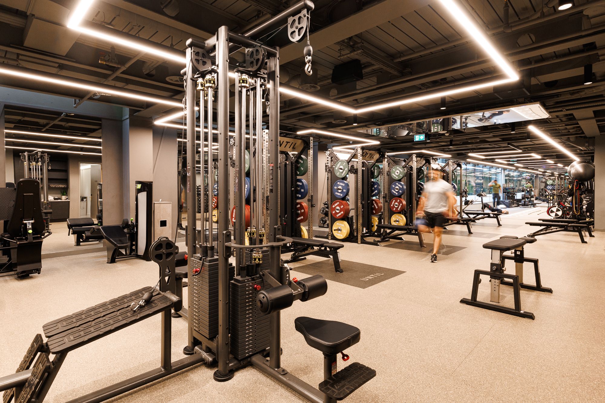 The strength floor at UNTIL Marylebone