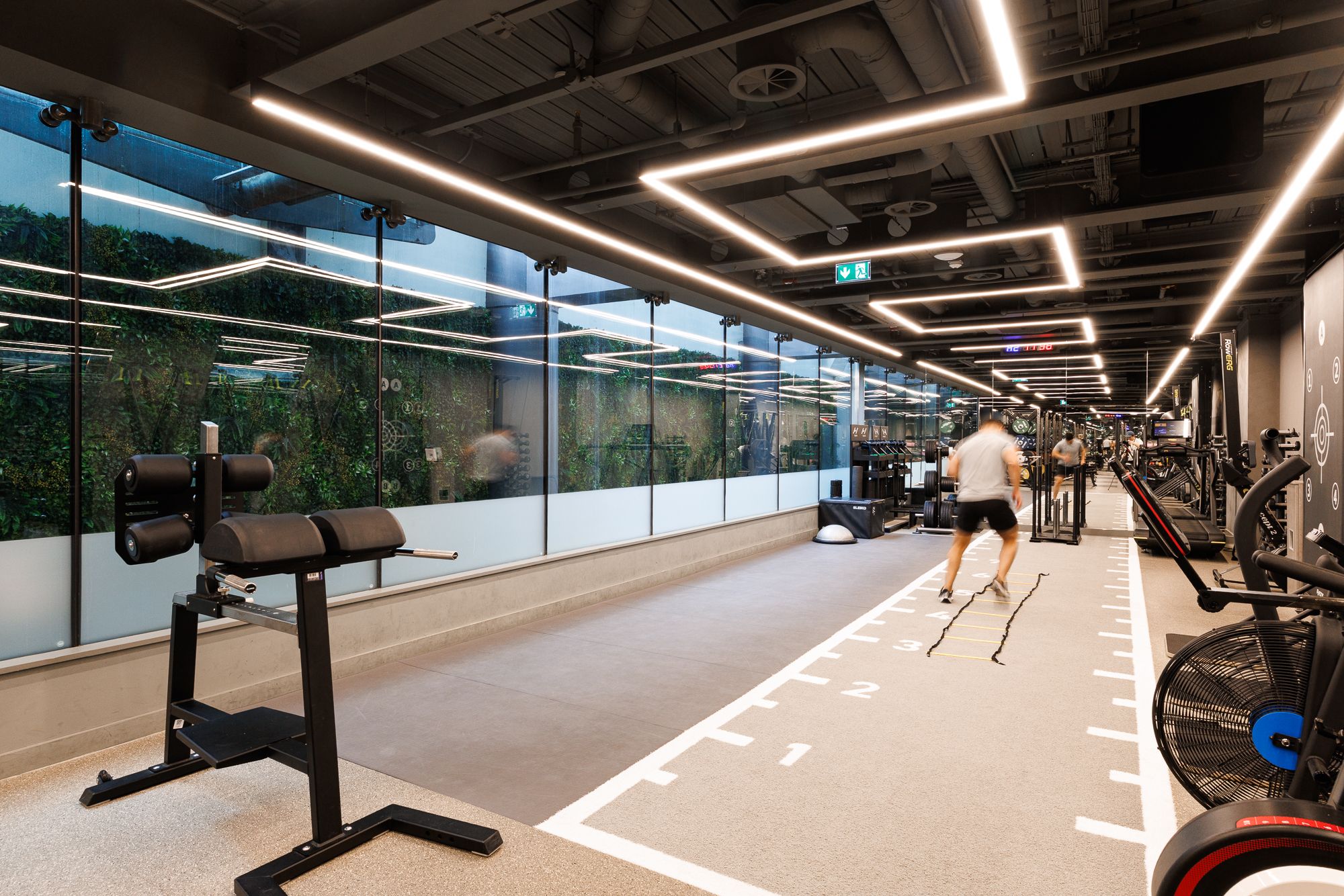 The conditioning floor at UNTIL Marylebone
